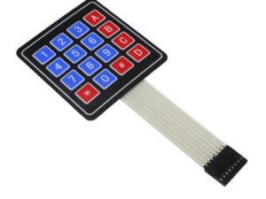 16 Key Membrane Switch Keypad Keyboard 4x4 Matrix Array PRO56 ,R12