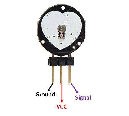 Heartbeat Pulse Sensor Amped SEN31 , R24 - Image 2