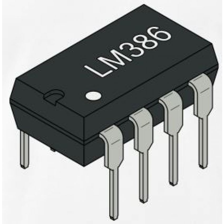 LM386 Low Voltage Audio Power Amplifier COM21 Faranux Electronics