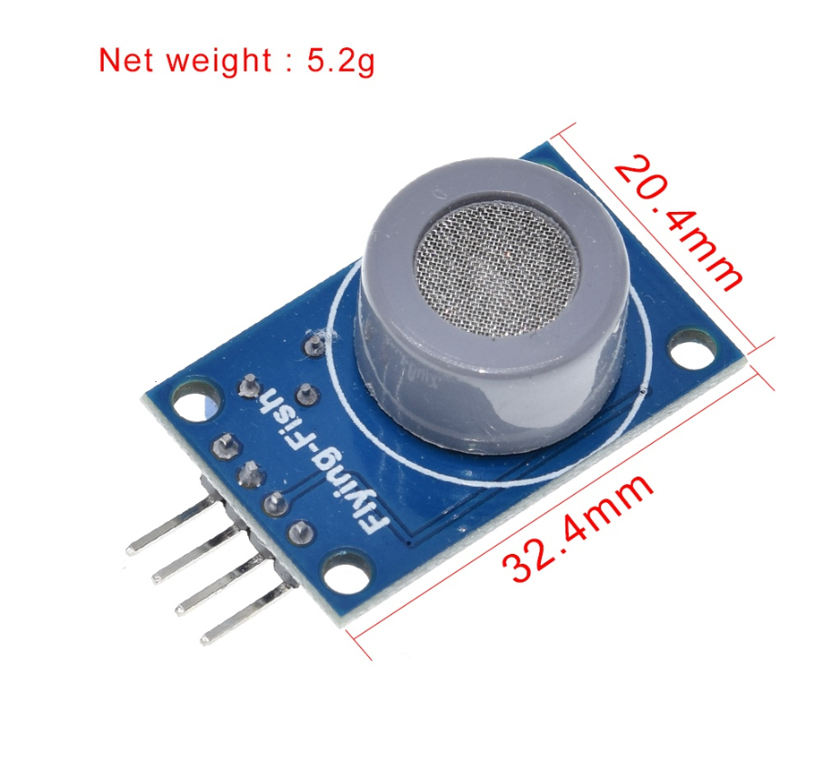 Carbon Monoxide Sensor - (MQ-7) SEN53 , R23 - Image 2