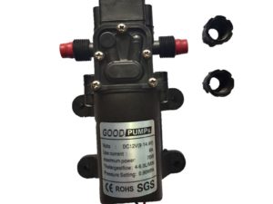12V DC 4-6L/Min 0.90MPA 130PSI 70W 6A High Pressure Diaphragm Water/fluid Pump COM32, R28
