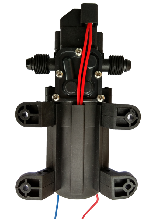 12V DC 4-6L/Min 0.90MPA 130PSI 70W 6A High Pressure Diaphragm Water/fluid Pump COM32, R28 - Image 2