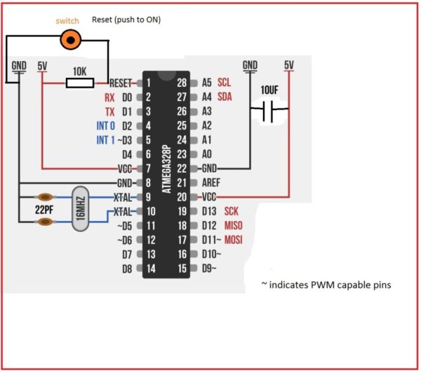 How to make your own Arduino on Breadboard - Faranux Electronics