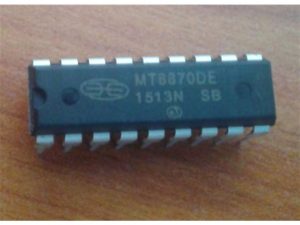 MT8870DE CMOS Low Power DTMF Decoder Receiver IC COM23