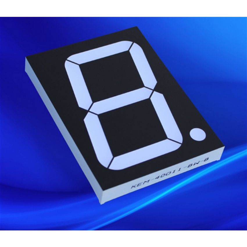 1.8 inch 1 digit Blue Led display 7 segment Common cathode COMM 43 ,R16