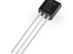 TMP36 Low Voltage Temperature sensor SEN22, R34