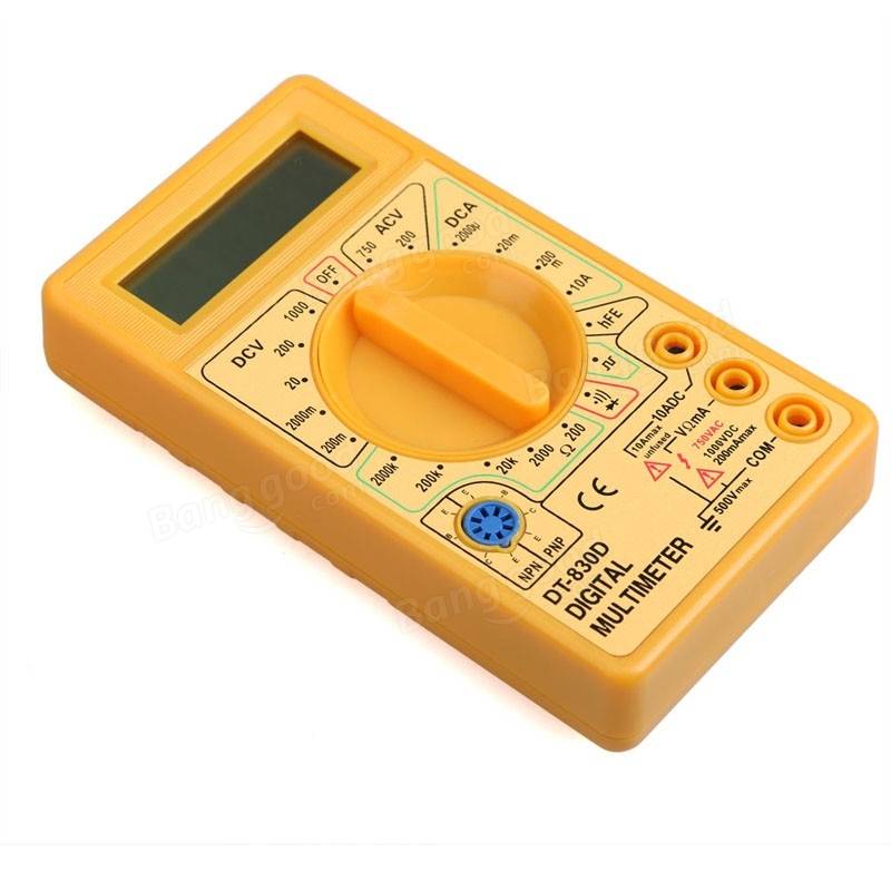 Small Digital Multimeter No Beep Sound COM37, R31