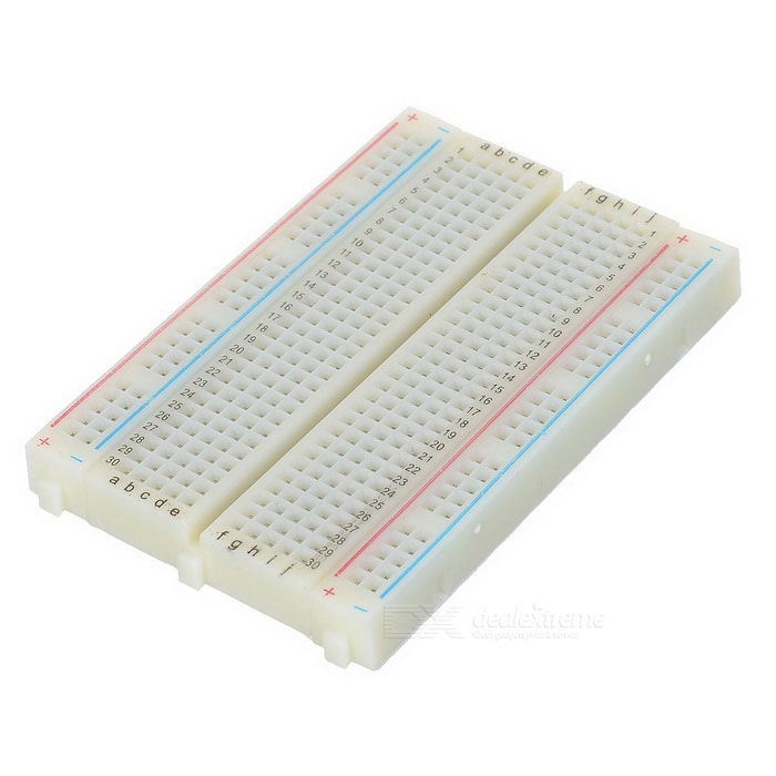 Mini Solderless Breadboard - White PRO24 ,R13
