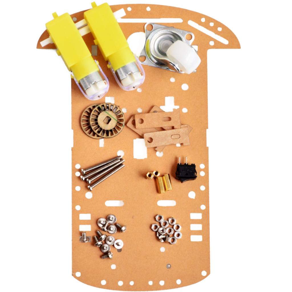 2WD Car Robot chassis Kit ROB53 ,R12 - Image 2