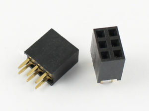 Header 2x3 (Female - 2.54mm Pitch) CON22