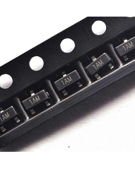 MMBT3904 Transistor NPN SOT-23 SMD COM11, R37 - Image 2