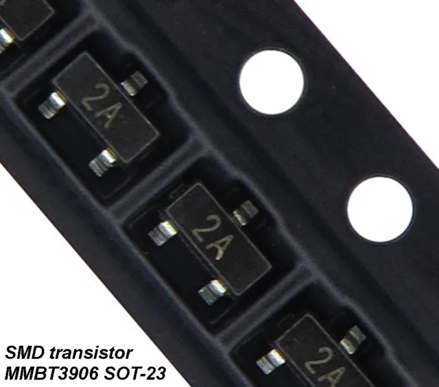 MMBT3906 PNP SOT-23 SMD COM11 - Image 2