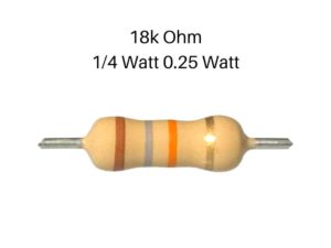Resistor 18K Ohm 1/4 Watt RE24