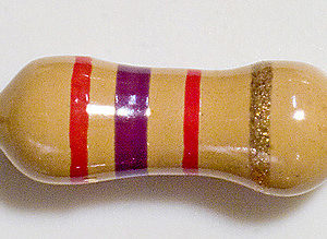 Resistor 2.7K Ohm 1/4 Watt RE24