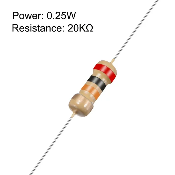 Resistor 20K Ohm 1/4 Watt RE24