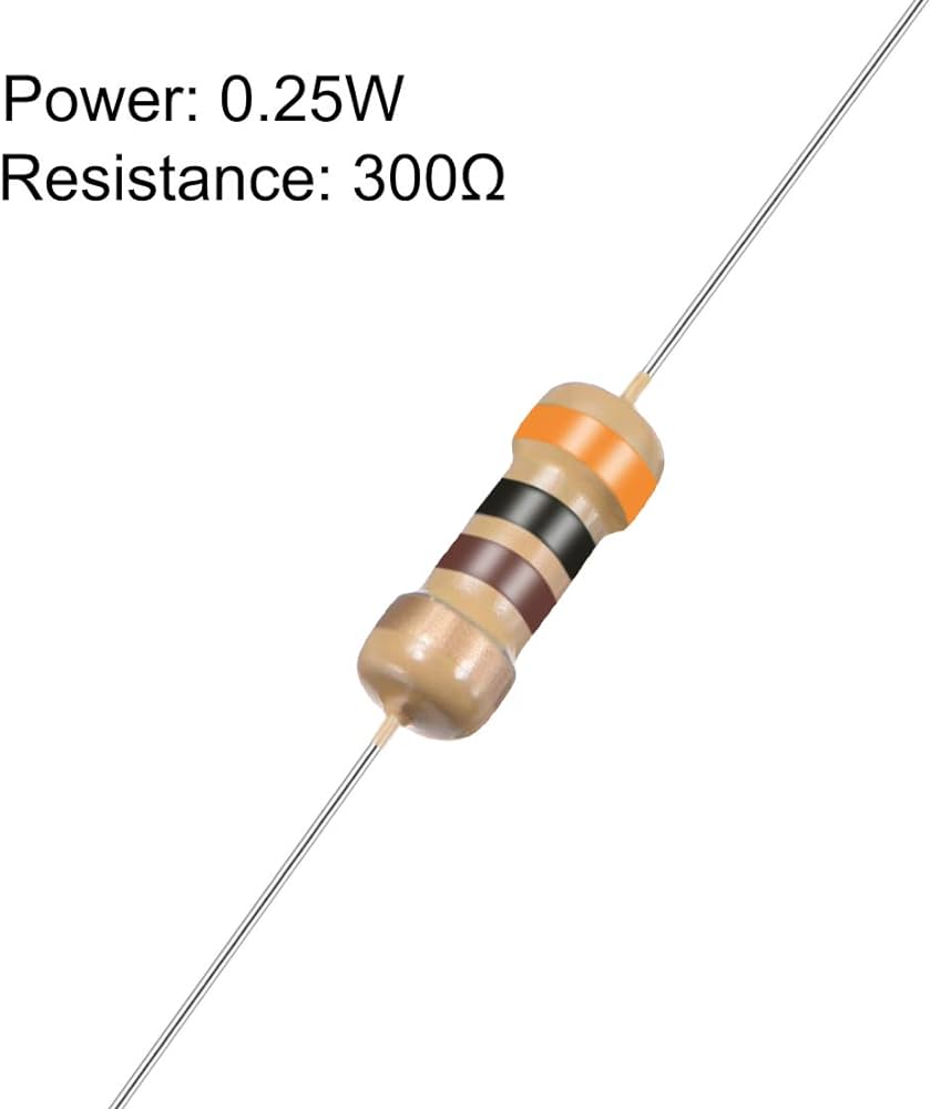 Resistor 300 Ohm 1/4 watt RE24