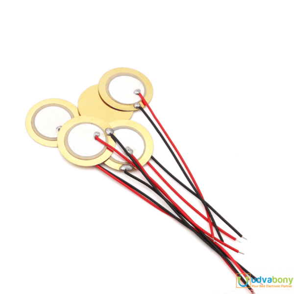 27mm Piezo Element (Vibration / Knock Sensor) COM34 , R25 - Faranux ...