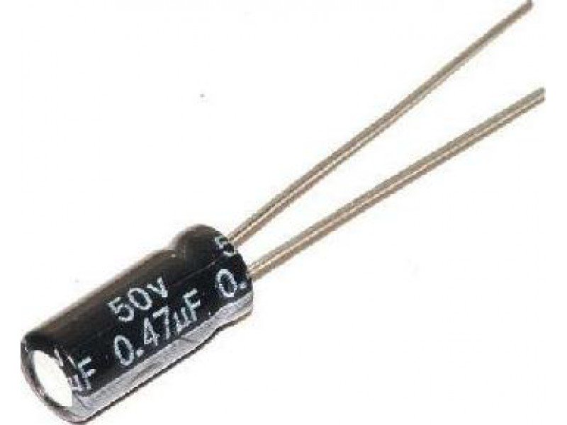 Electrolytic Capacitors - 0.47uF/50V