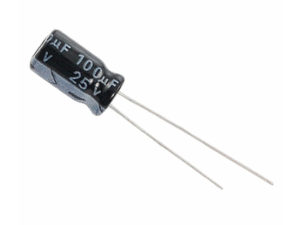 Electrolytic Capacitors - 100uF/25V