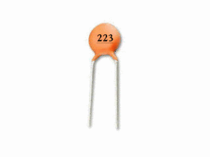 22nF Ceramic capacitor CAP26, R36