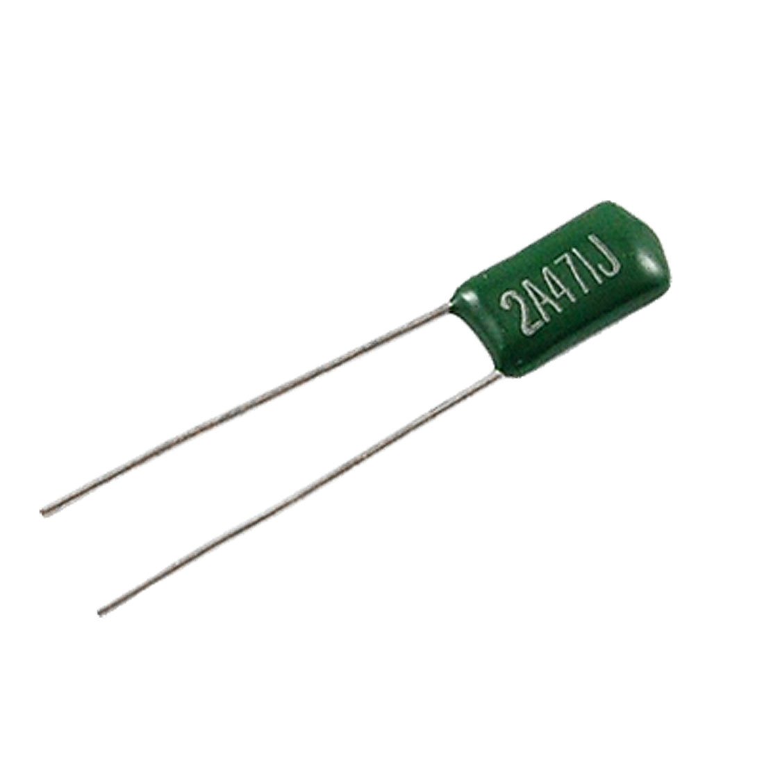 470pF 0.47nF Mylar Polyester Film Capacitor 2A471J 100V 5% Capacitor CAP26