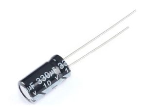 Electrolytic Capacitors - 330uF/10V