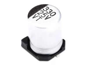 SMD Electrolytic Capacitors – 330uF/25V CAP23, R37