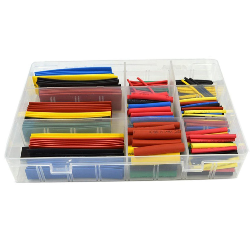 328pcs Assorted Heat Shrink Tubes Box COM26 ,R21