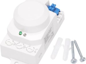 220V 5.8GHz Microwave Movement Motion Detector Sensor Switch For Light SEN41 ,R15