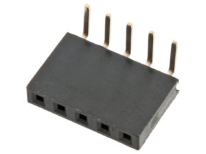 Header Right Angle Female Single Row(Female - 2.54mm Pitch) CON22