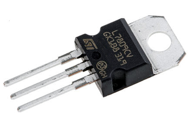 L7809 Voltage Regulator REG21, R32