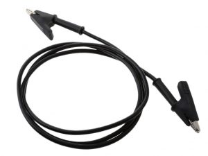 Double-ended Clips Cable Alligator Testing Probe Lead Wire 100cm CON22 ,R27
