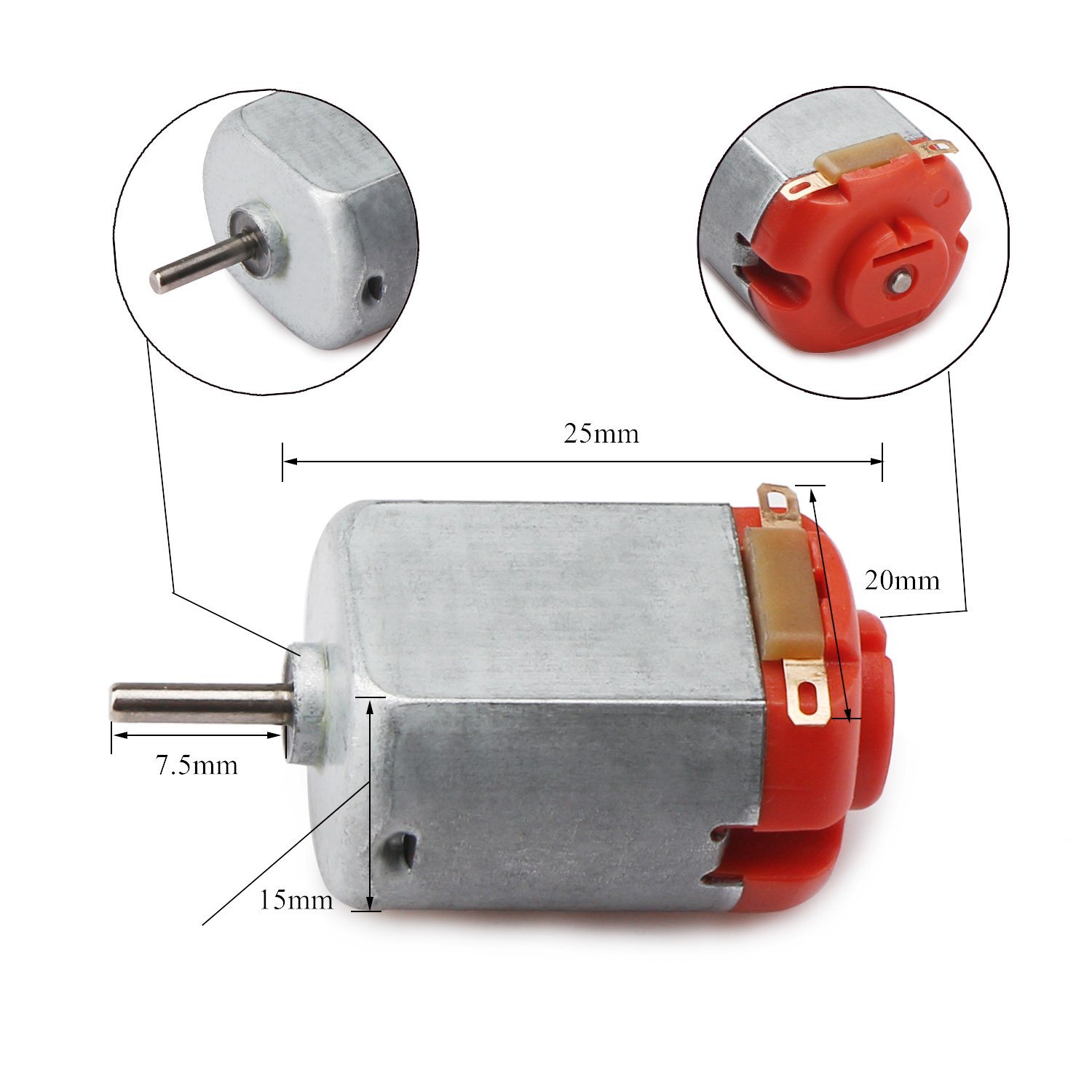3-6V DC Motor Micro Motor Miniature Stepper Motor