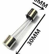 1A 250V Glass Fuse 6mmx30mm COM56