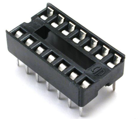18 Pin DIL Socket CON22, R32