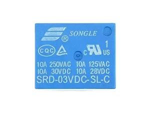 3V DC Power Relay COM36 ,R11