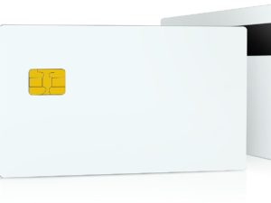 Blank Smart Card Sle4442 Chip Magnetic Strip Hico 3 track COM34 , R23