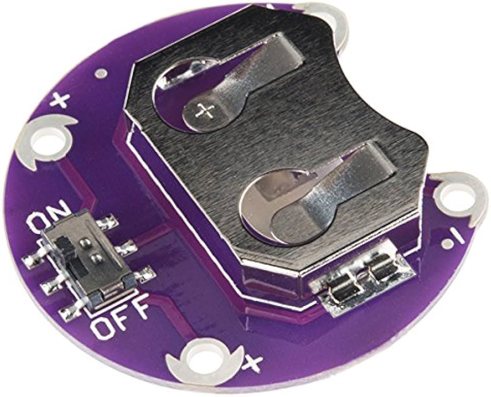 Lilypad Coin Cell Battery Holder COM41, R16