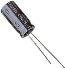 Electrolytic capacitor 470uF/25V