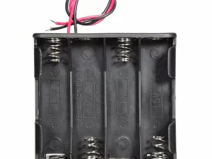 Plastic Battery Storage Case Box Holder 4 X AA BX1 , R23