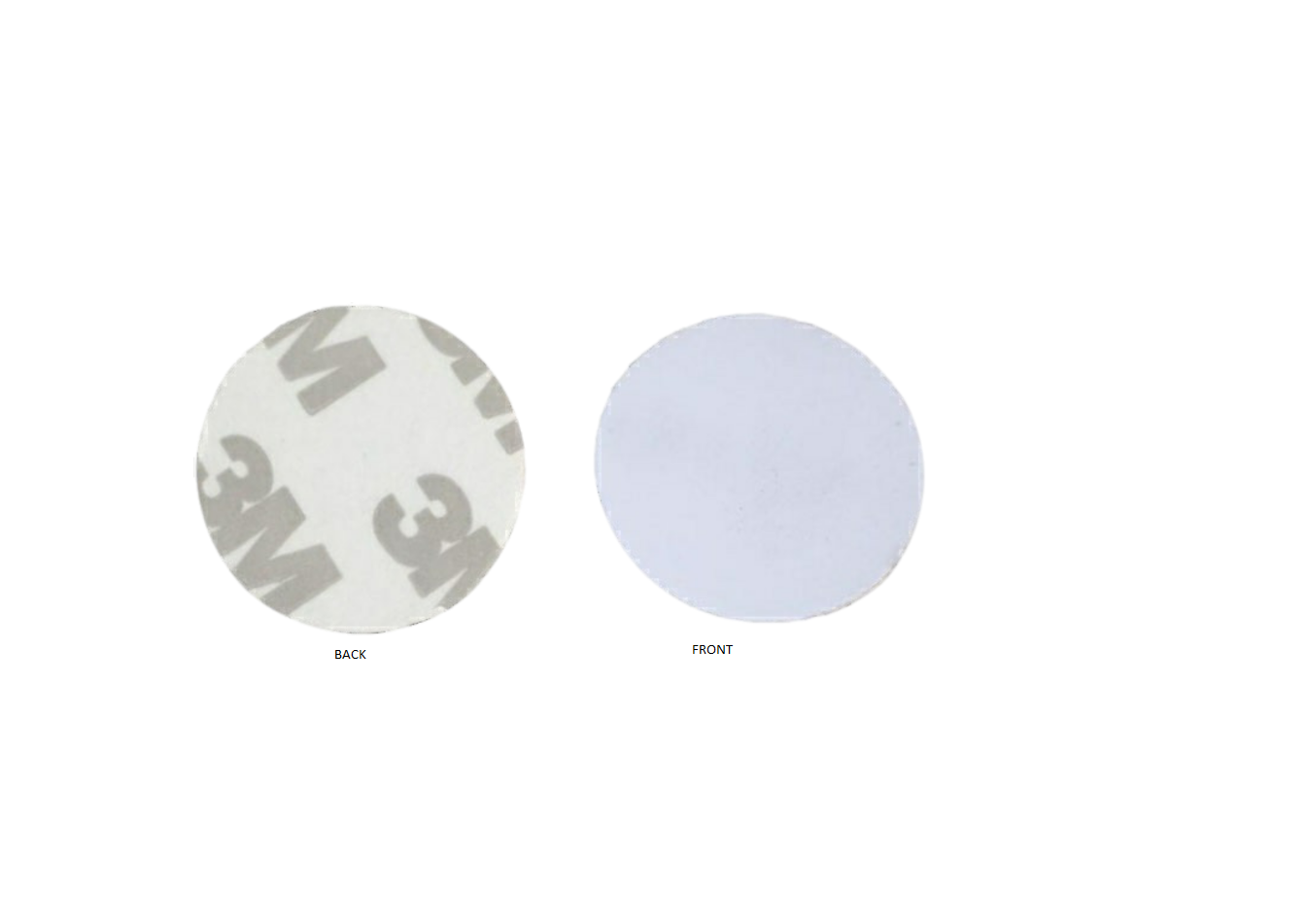 NFC Tag13.56MHz ISO14443A RFID Tag Coin Card With Adhesive Sticker ID55 ,R15 - Image 2
