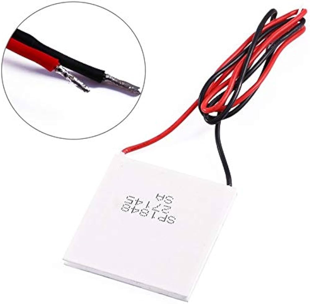 40x40mm High Temperature Thermoelectric Power Generator Peltier TEG Module SP1848 CON33, R25 - Image 2