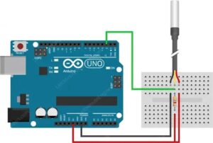waterproof DS18B20 to arduino