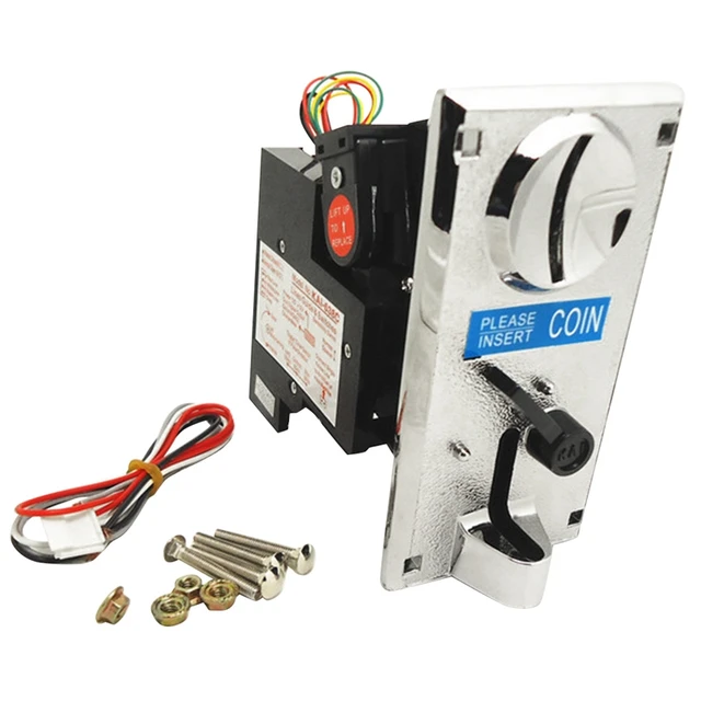 CH-738C Plastic Front Panel Input Advanced CPU Coin Acceptor for Vending Machines COM32