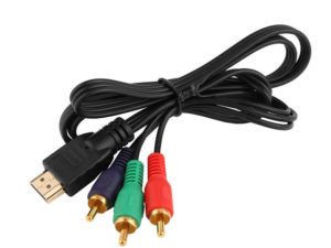 HDMI To 3RCA Video Component Connection Cable Cord Line COM42