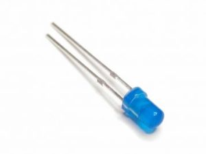 LED 3mm Blue Color Light Super Bright COM22, R22