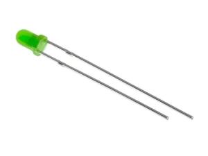 LED 3mm Green Color Light Super Bright COM22, R22