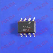 6N137 8-Pin DIP FSC ISOLATOR 2.5KVRMS 1CH OPEN COM23