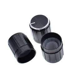 Useful Volume Control Rotary Knobs For 6mm Dia Knurled Shaft Potentiometer COM22 , R33