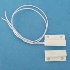0.5A 100V 10W High Sensitive White Set Door Window Contact Magnetic Reed Sensor COM45 ,R12